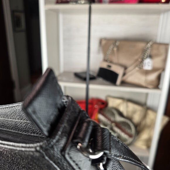 Michael Kors Jet Set Travel Messenger - Signature Black 🖤 Minimalist - Picture 7 of 17